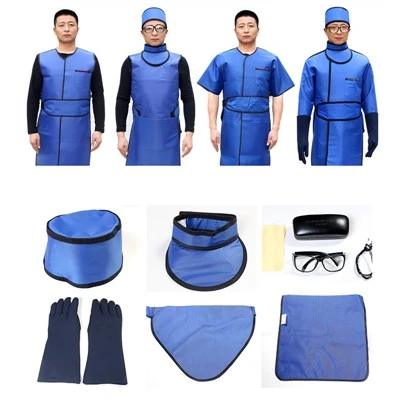 Röntgensprekken beschermende kleding